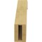 Ekena Millwork 3-inch W x 12-inch D x 12-inch H Del Monte Rough Cedar Woodgrain TimberThane Knee Brace, Primed BRCUR03X12X12DELRCPR - alternate 3